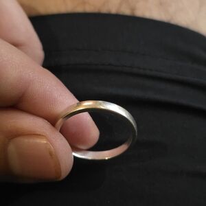 Stampd Silver Polished Band Ring
